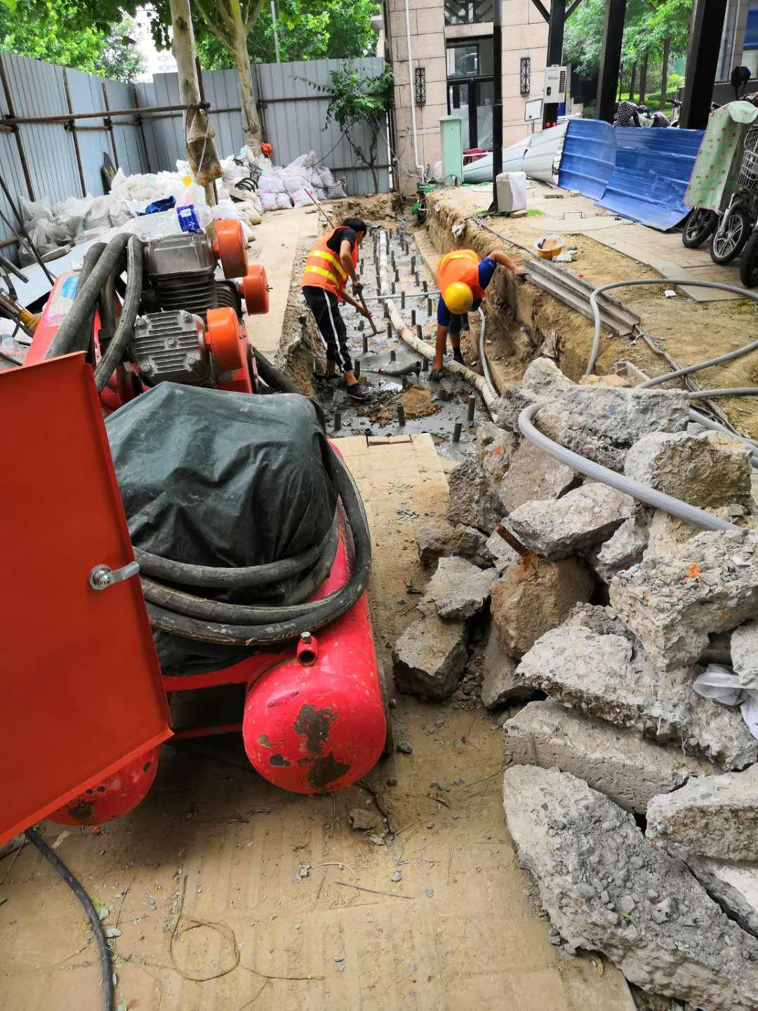霸州地基加固解决房子的地基下沉问题
